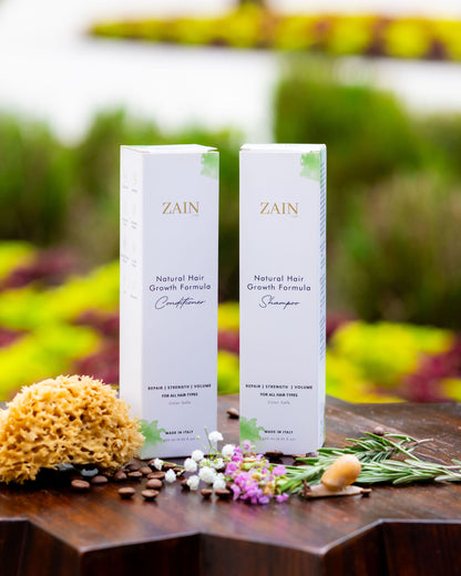 Hair Growth Bundle Shampoo & Conditioner by ZAIN1.618